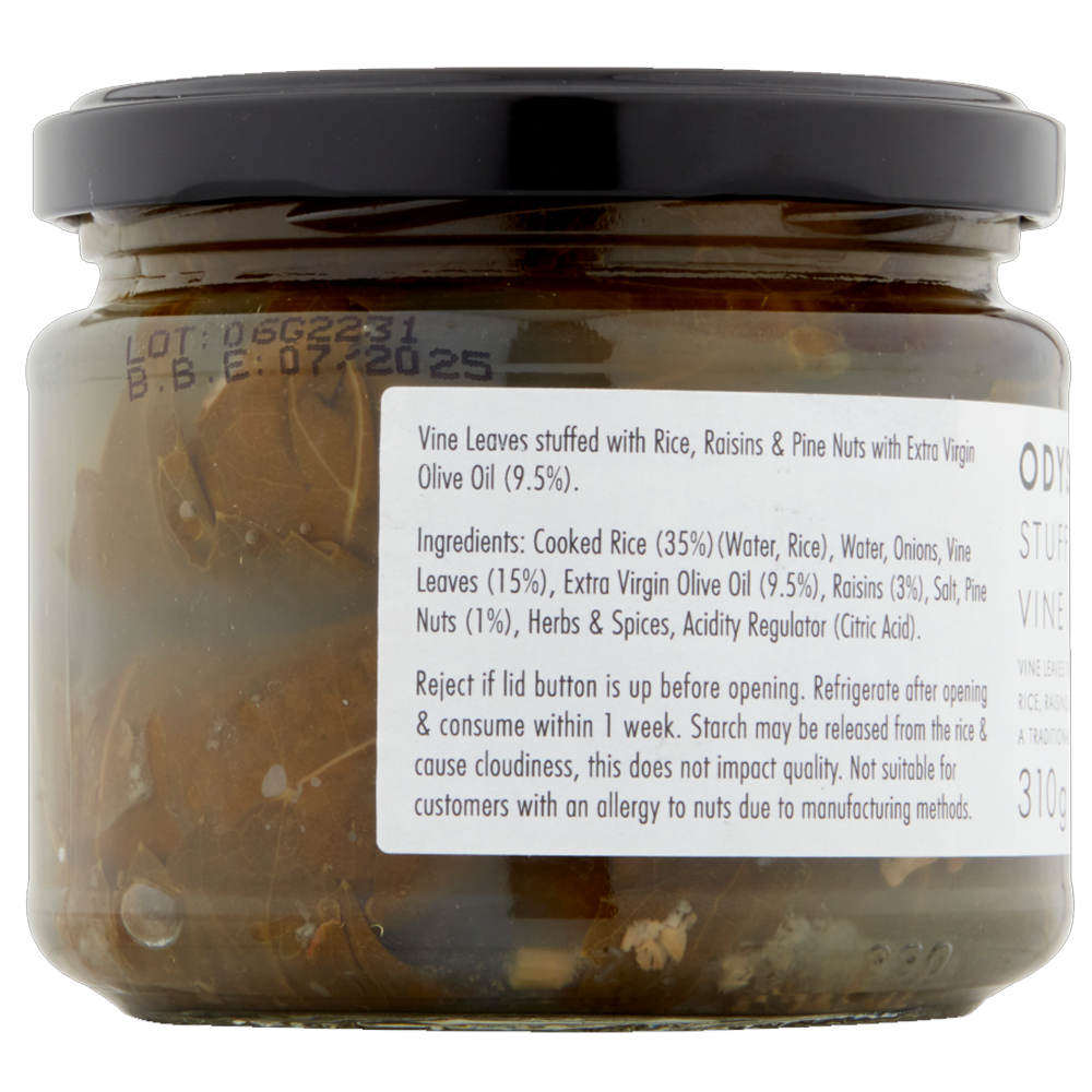 Odysea Stuffed Vine Leaves 310g